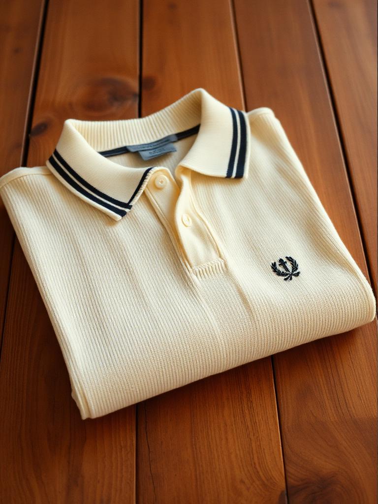 Fred Perry — Tipped Knitted Shirt