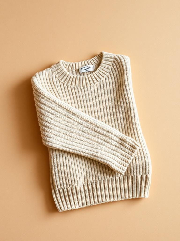 The Ashdown Knit — oatmeal cashmere-blend women's jumper