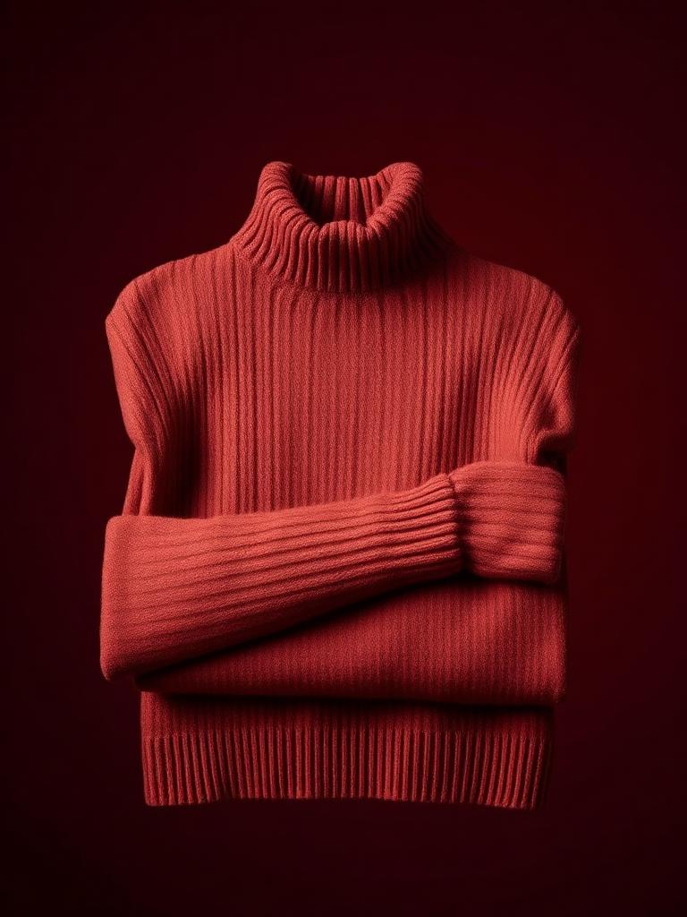 Brunello Cucinelli women's claret cashmere rollneck