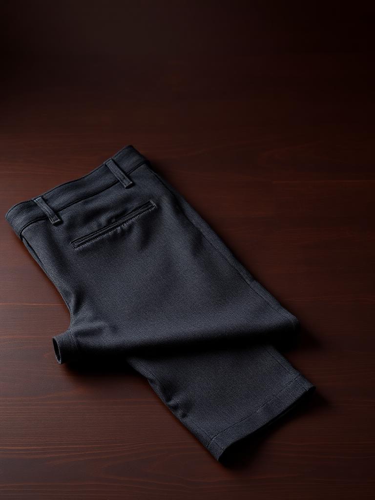 Loro Piana women's charcoal cashmere flannel trouser
